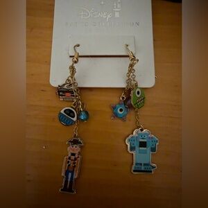 Disney Pixar Toy Story / Monsters inc. Characters Earrings NEW